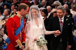 Entrada da noiva no casamento do Príncipe William e Kate Middleton