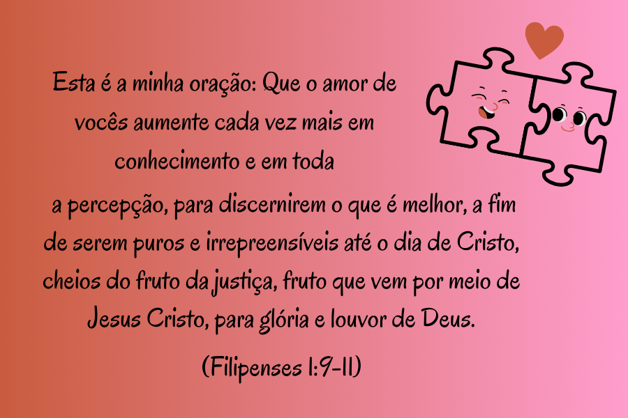 Filipenses 1:9-11